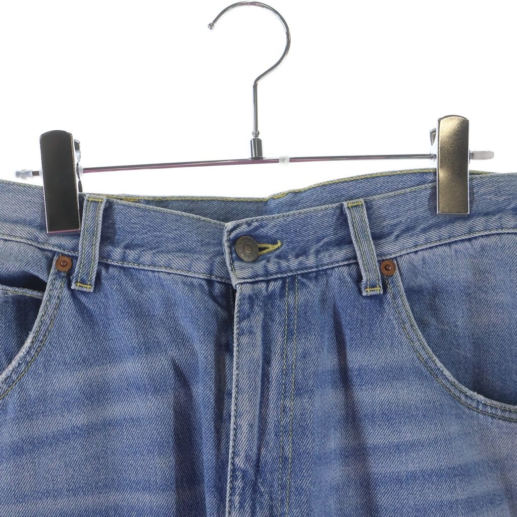 Gucci Bicolor Denim Pants Indigo Blue 34 — view 3
