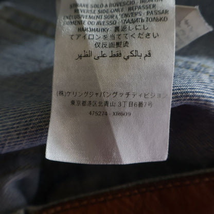 Gucci Bicolor Denim Pants Indigo Blue 34 — view 8