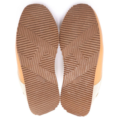 Hermes Quick Logo Leather Cut Replacement Low Cut Sneakers Brown — view 5