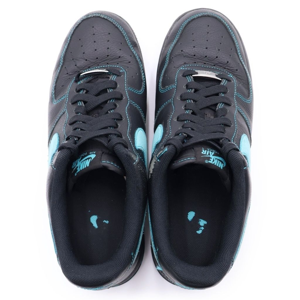 Tiffany & Co Nike Air Force 1 Low Black Air 1 Low Cut Sneakers — view 4