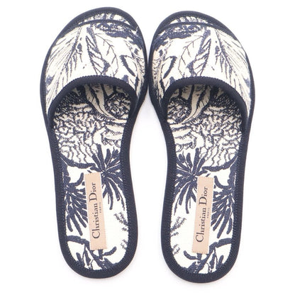 Dior Chemois Sandals Oblique Black White — view 4