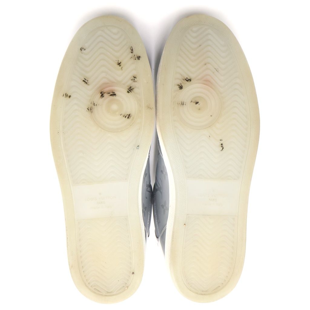 Louis Vuitton Rivoli Line Low Cut Sneakers Silver — view 5