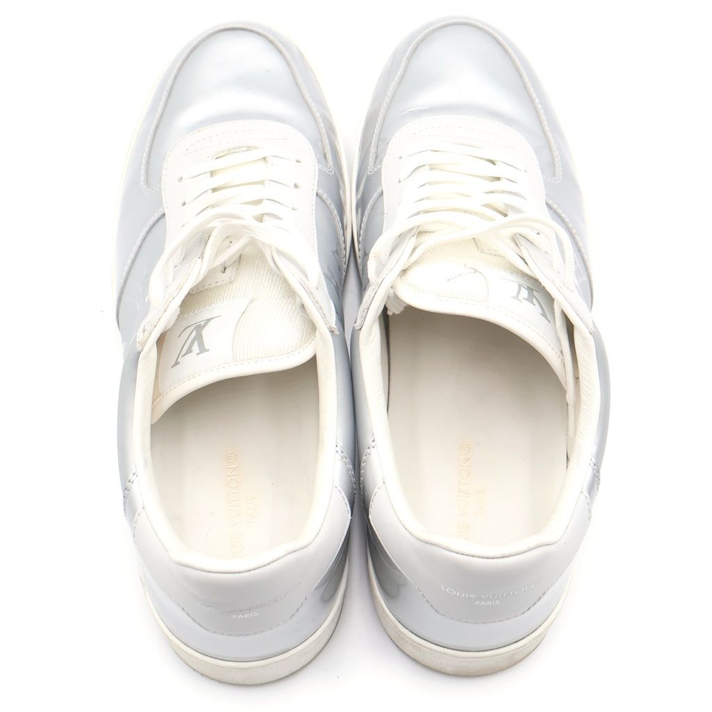 Louis Vuitton Rivoli Line Low Cut Sneakers Silver — view 4