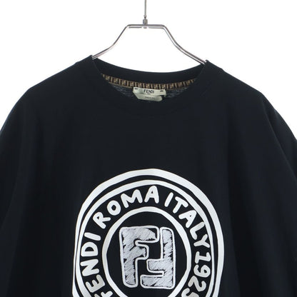 Fendi Front Embroidery Shirt Dress Black — view 3