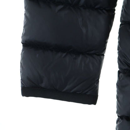 Moncler Hood Nylon Down Coat Black 00 — view 5