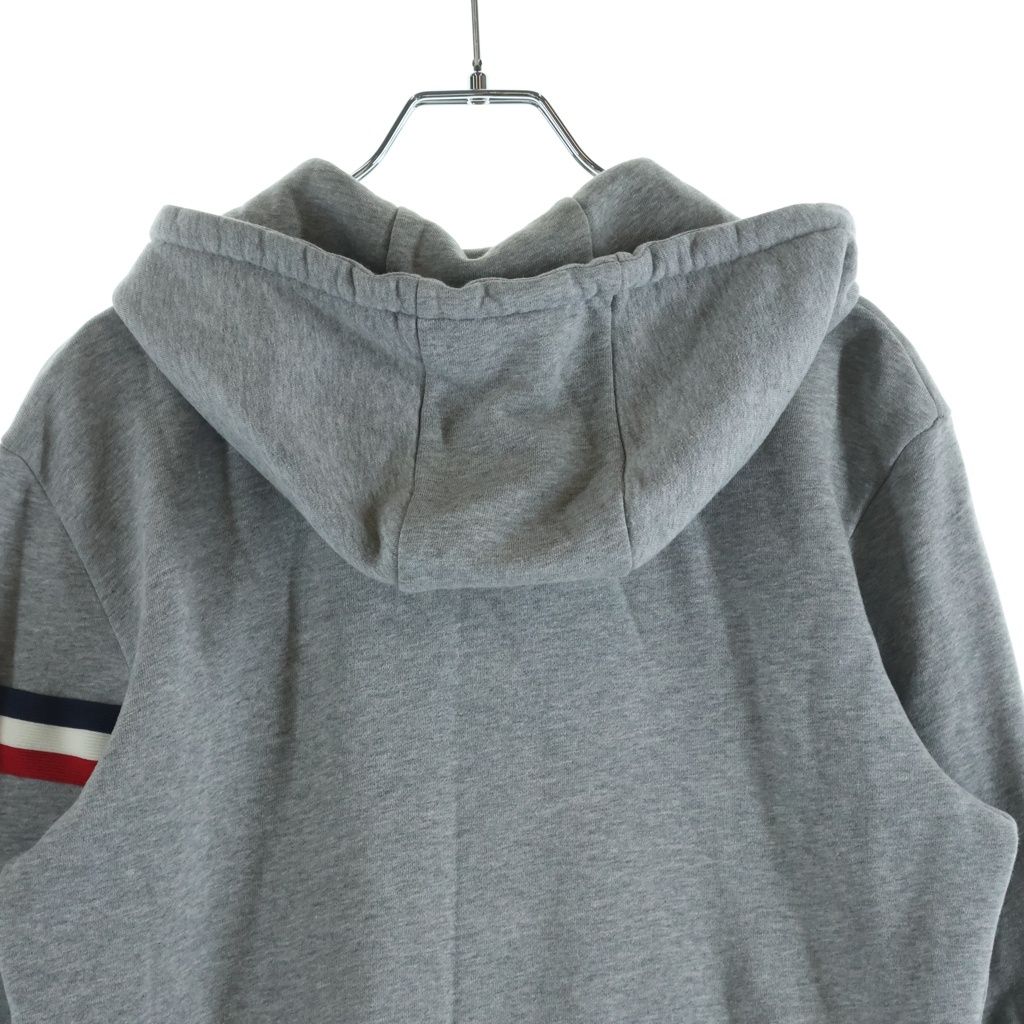 Moncler Cotton Zip Hoodie Gray S Comm — view 4