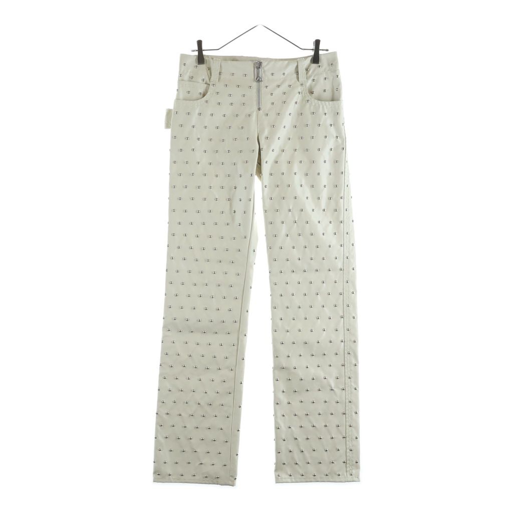 Bottega Veneta Studded Long Pants Ivory 38