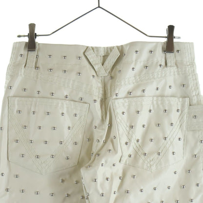 Bottega Veneta Studded Long Pants Ivory 38 — view 4