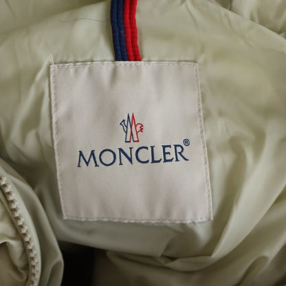 Moncler Artemis Giubbotto Zip Up Hooded Down Jacket Ivory — view 7
