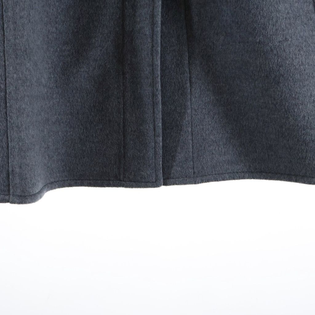 Louis Vuitton Double Face Cape Wrap Coat Gray — view 5