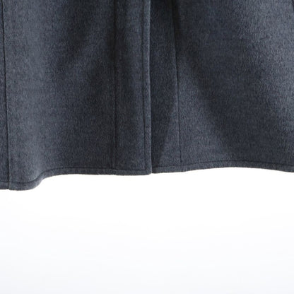 Louis Vuitton Double Face Cape Wrap Coat Gray — view 5