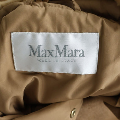 Max Mara Batting Liner with Camel Double Breasted Chesterfield Beige T-Shirt — view 6