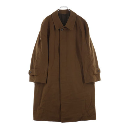 Dior Monsieur Cashmere Soutien Collar Coat Brown