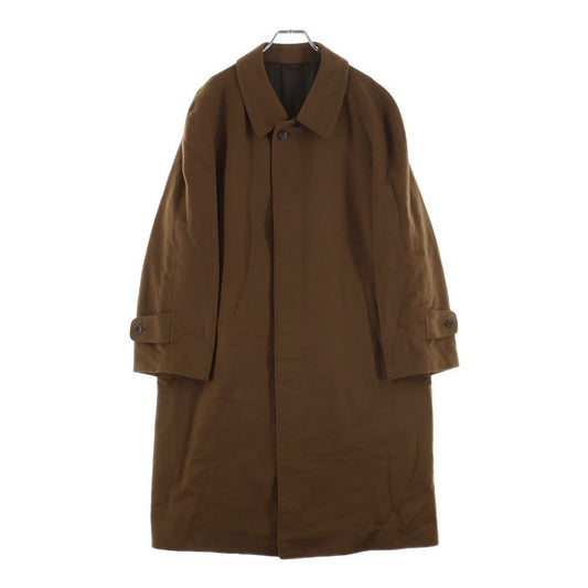 Dior Monsieur Cashmere Soutien Collar Coat Brown