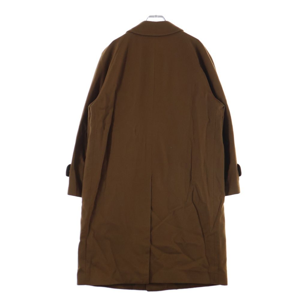 Dior Monsieur Cashmere Soutien Collar Coat Brown — view 2