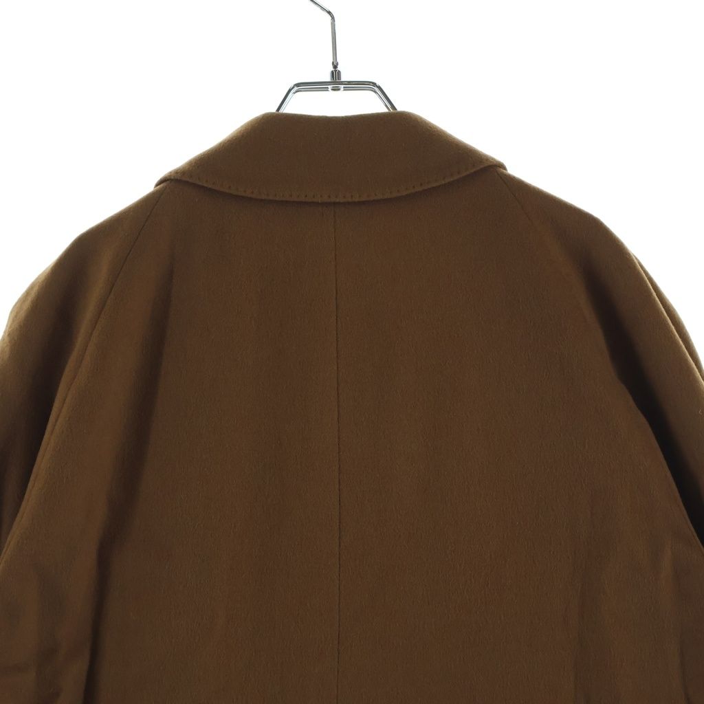 Dior Monsieur Cashmere Soutien Collar Coat Brown — view 4