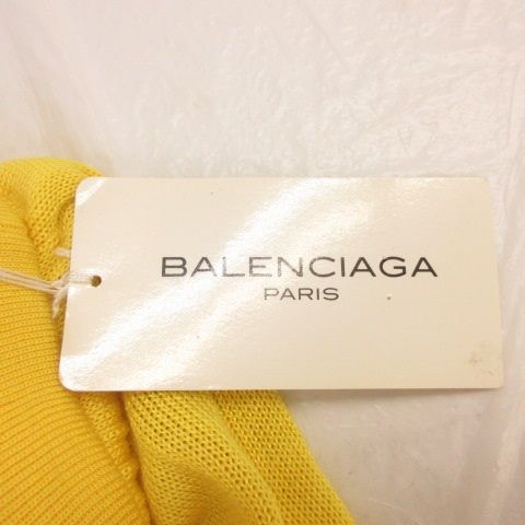 Balenciaga Knee Length Skirt Summer Knit Tight Yellow 40 — view 3