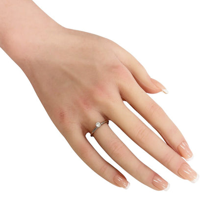Tiffany & Co Solitaire Ring Platinum Diamond — view 2