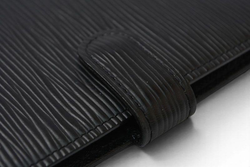 Louis Vuitton Notebook Cover Agenda PM Epi Black — view 5