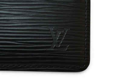 Louis Vuitton Notebook Cover Agenda PM Epi Black — view 4
