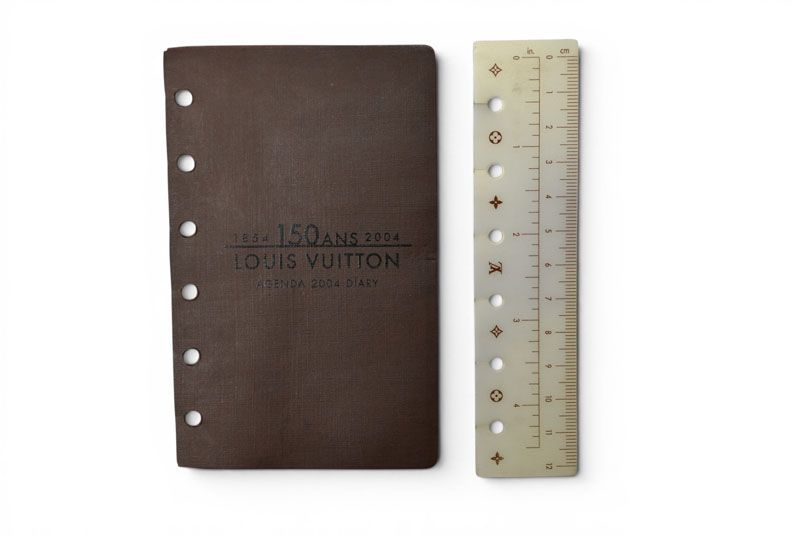 Louis Vuitton Notebook Cover Agenda PM Epi Black — view 9