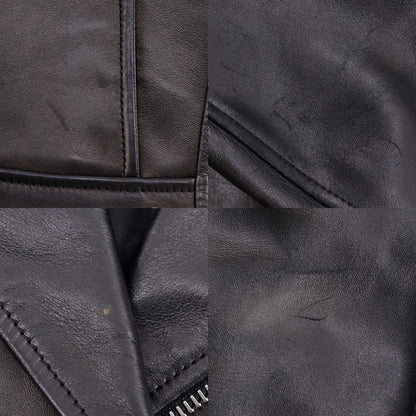 Saint Laurent Paris Lambskin Black Rider's Jacket — view 7
