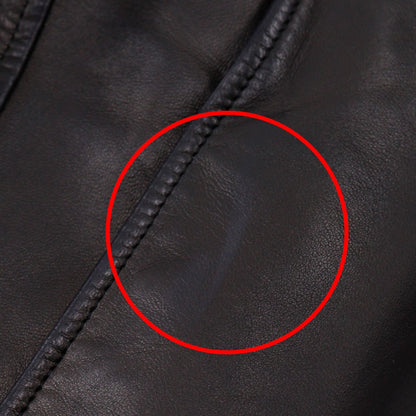 Saint Laurent Paris Lambskin Black Rider's Jacket — view 6