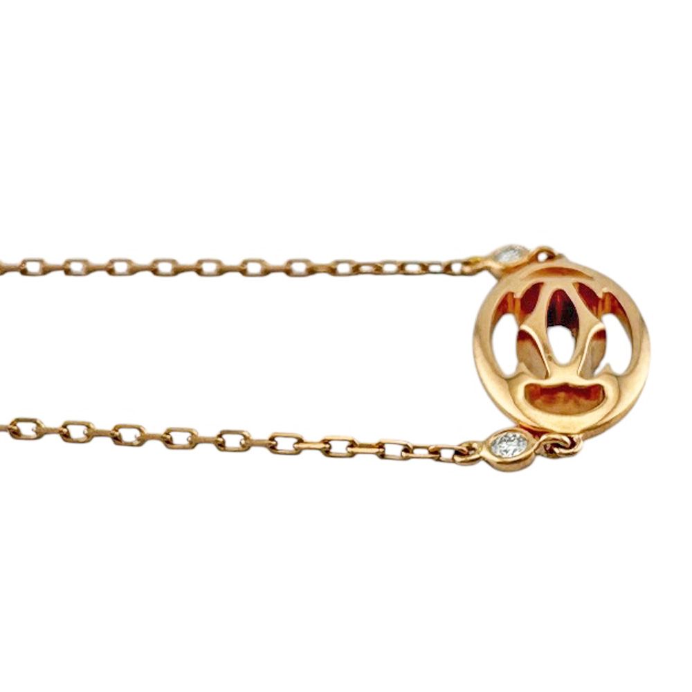 Cartier Double C Bracelet 18k Gold Diamond — view 3