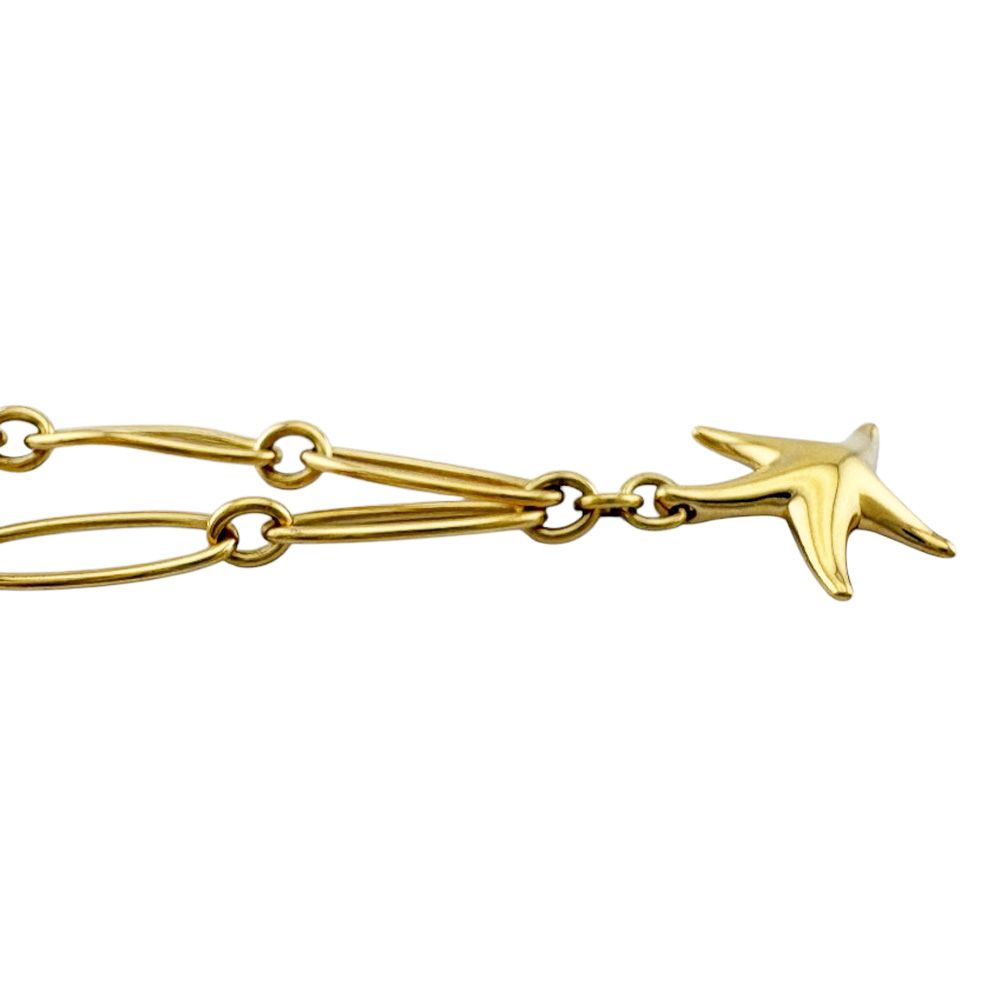 Tiffany & Co Star Fish Bracelet 18k Gold — view 3