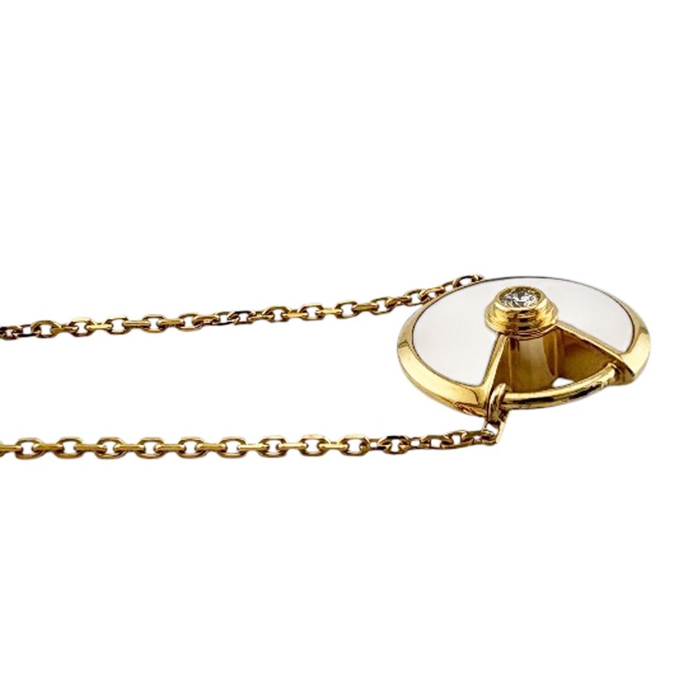 Cartier Amulet Bracelet 18k Gold Diamond