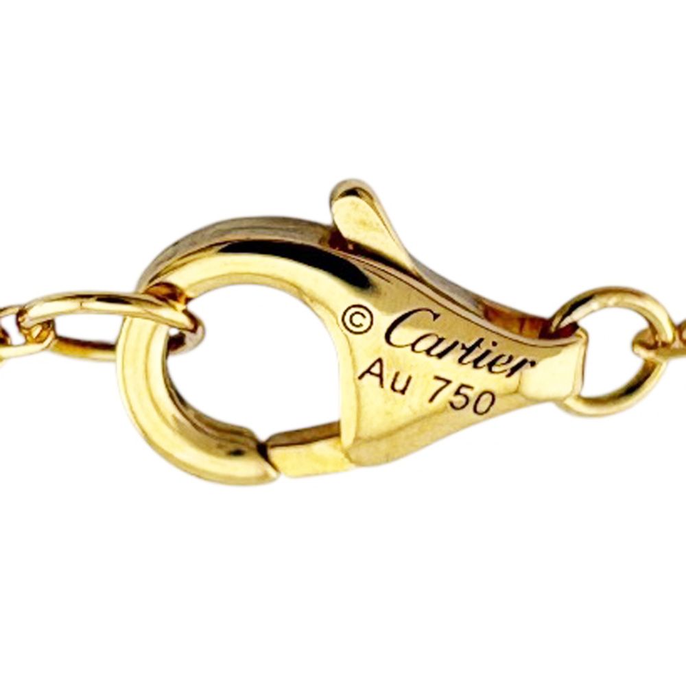 Cartier Amulet Bracelet 18k Gold Diamond