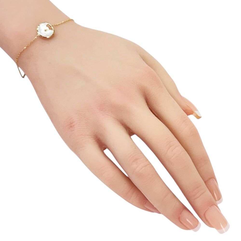 Cartier Amulet Bracelet 18k Gold Diamond — view 2