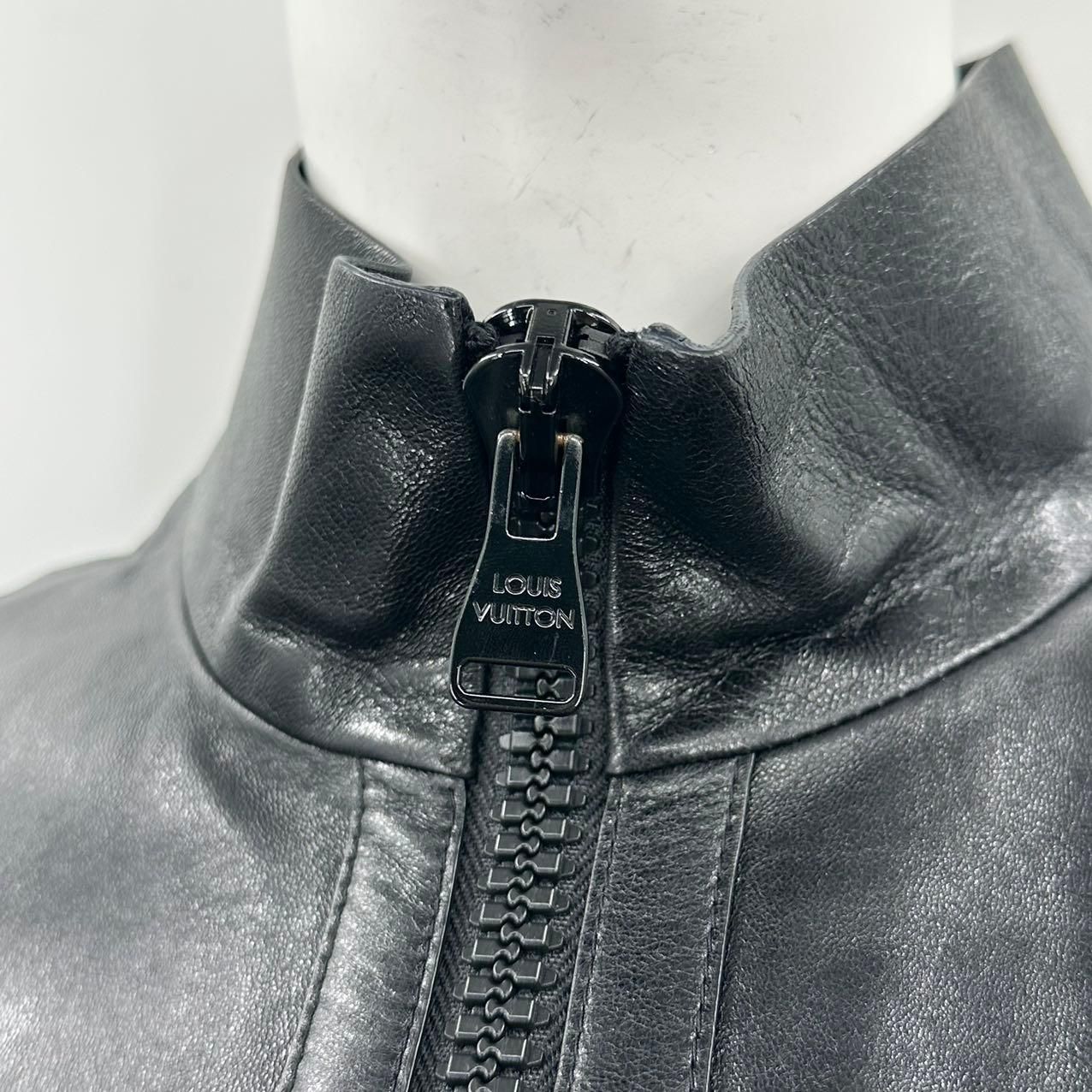 Louis Vuitton Vest Leather Black 36 — view 4