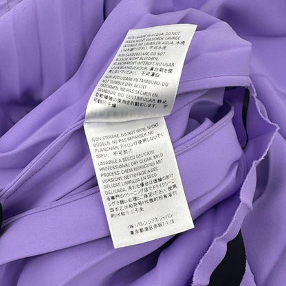 Balenciaga Pleated Skirt Long Purple 36 — view 5