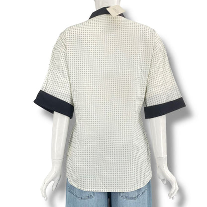 Versace Gianni Shirt All Over Pattern 38 White — view 2