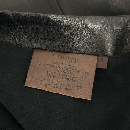Loewe Skirt Leather Black 38 — view 6
