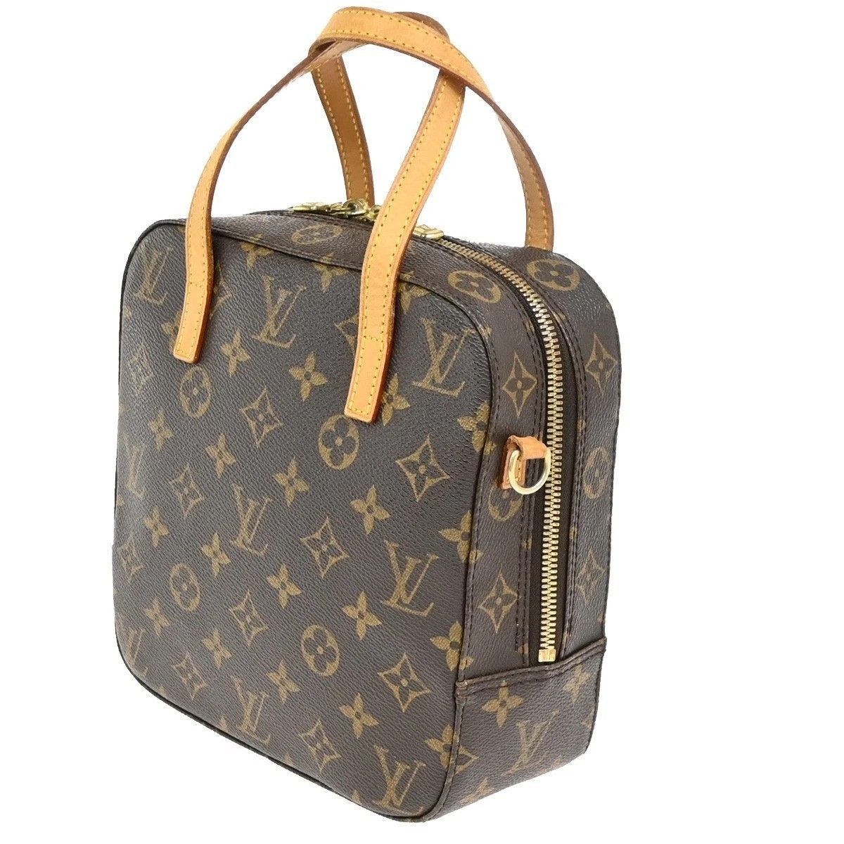 Louis Vuitton Spontini Handbag Monogram Leather — view 4