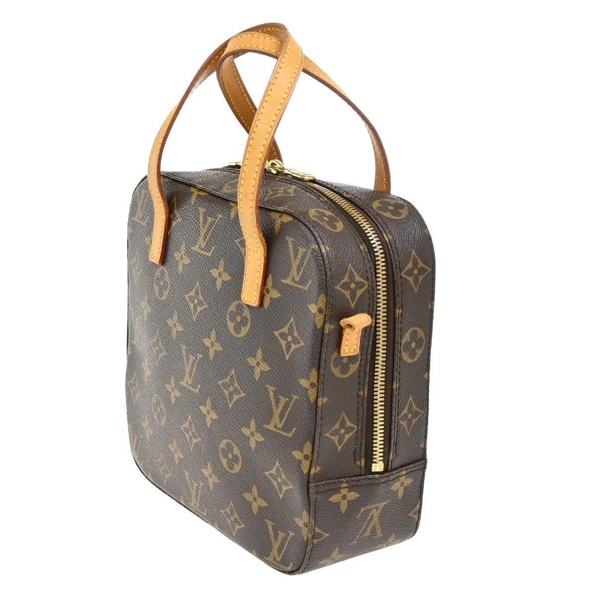 Louis Vuitton Spontini Handbag Monogram Leather — view 2