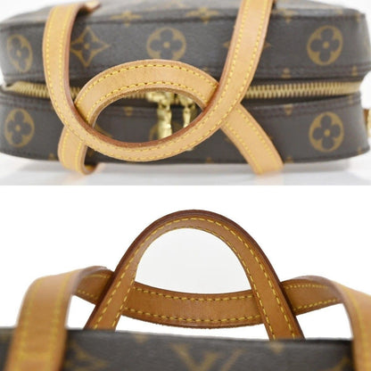 Louis Vuitton Spontini Handbag Monogram Leather — view 8