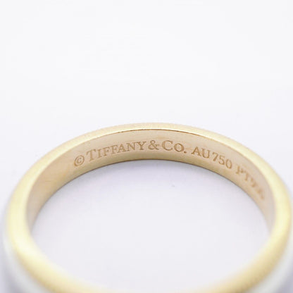 Tiffany & Co Ring Mil Gray 18k Yellow Gold Platinum — view 4