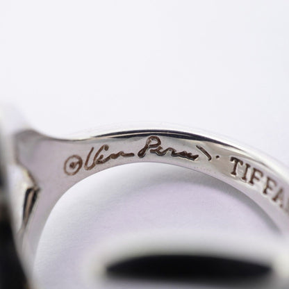 Tiffany & Co Ring Open Heart 925 Sterling Silver — view 4