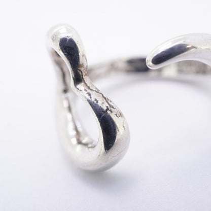 Tiffany & Co Ring Open Heart 925 Sterling Silver — view 8