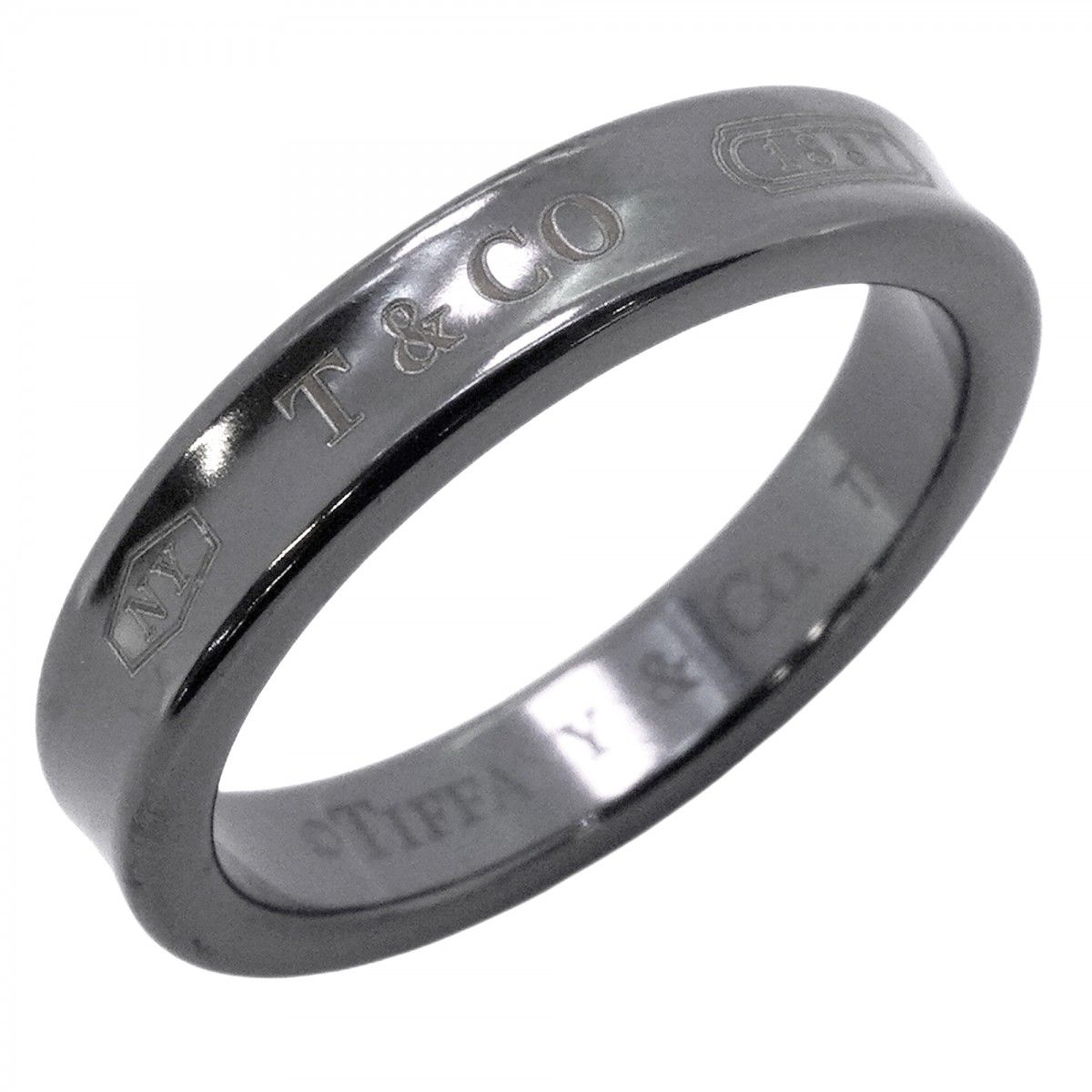 Tiffany & Co Ring Narrow Titanium Black