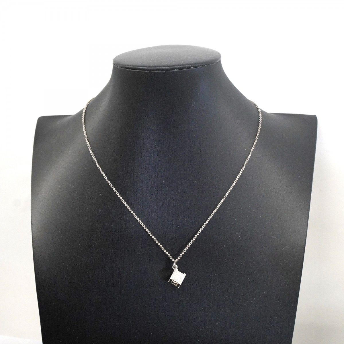 Tiffany & Co Necklace Atlas Cube Silver — view 6