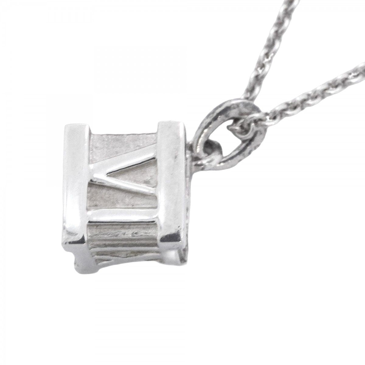 Tiffany & Co Necklace Atlas Cube Silver