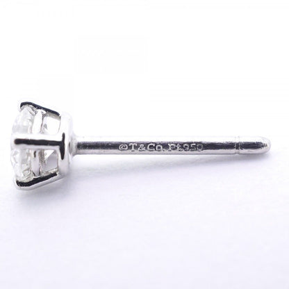 Tiffany & Co Earrings Solitaire Platinum Diamond — view 4