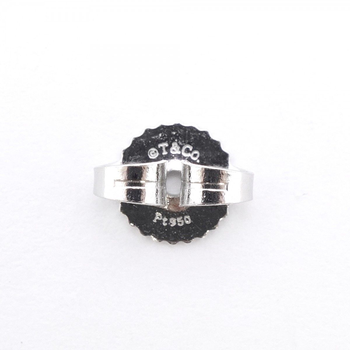 Tiffany & Co Earrings Solitaire Platinum Diamond — view 5