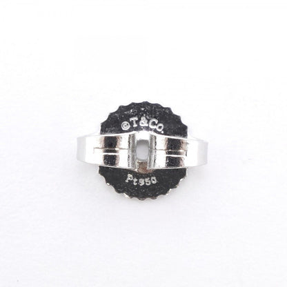 Tiffany & Co Earrings Solitaire Platinum Diamond — view 5