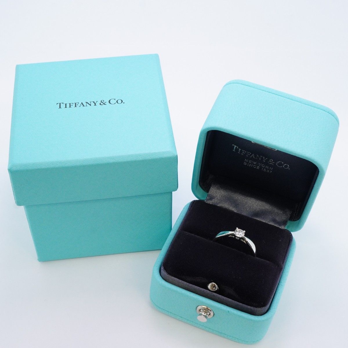 Tiffany & Co Ring Harmony Platinum Diamond — view 8
