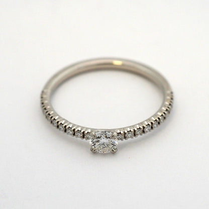 Cartier Ring Etain Cerdoux Platinum Diamond — view 3